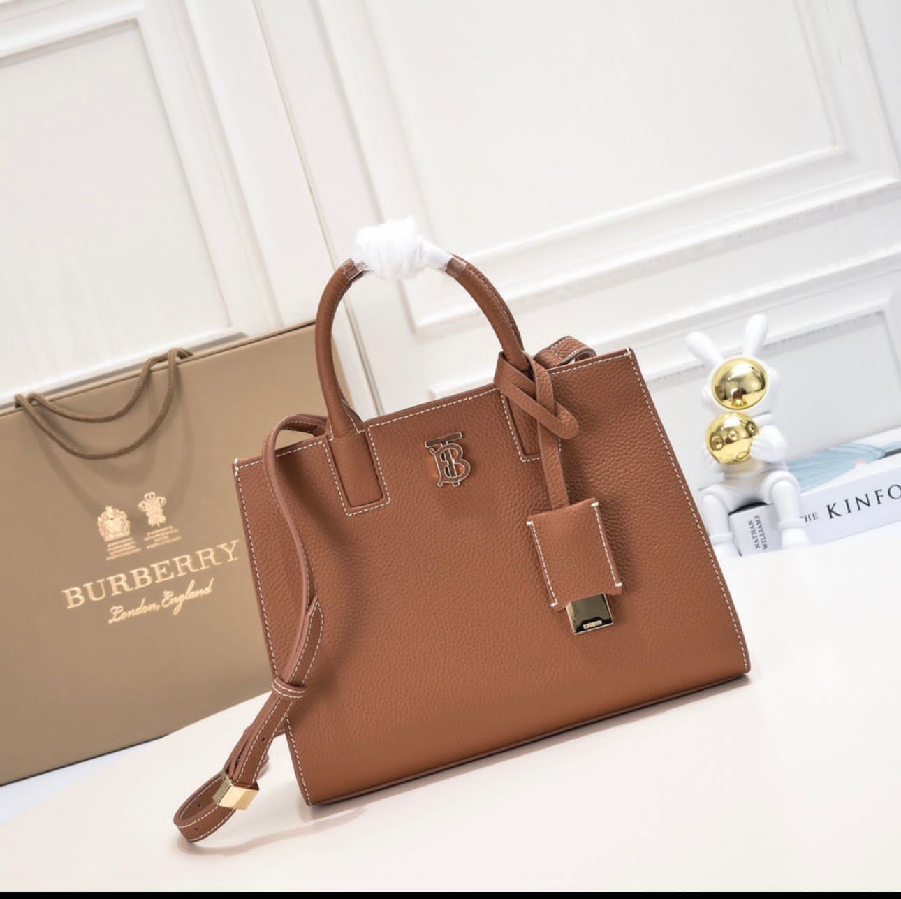 Burberry Frances Mini — Caramelo