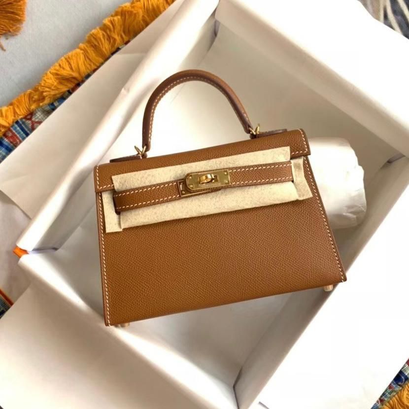 Hermès Kelly Mini — Dourado