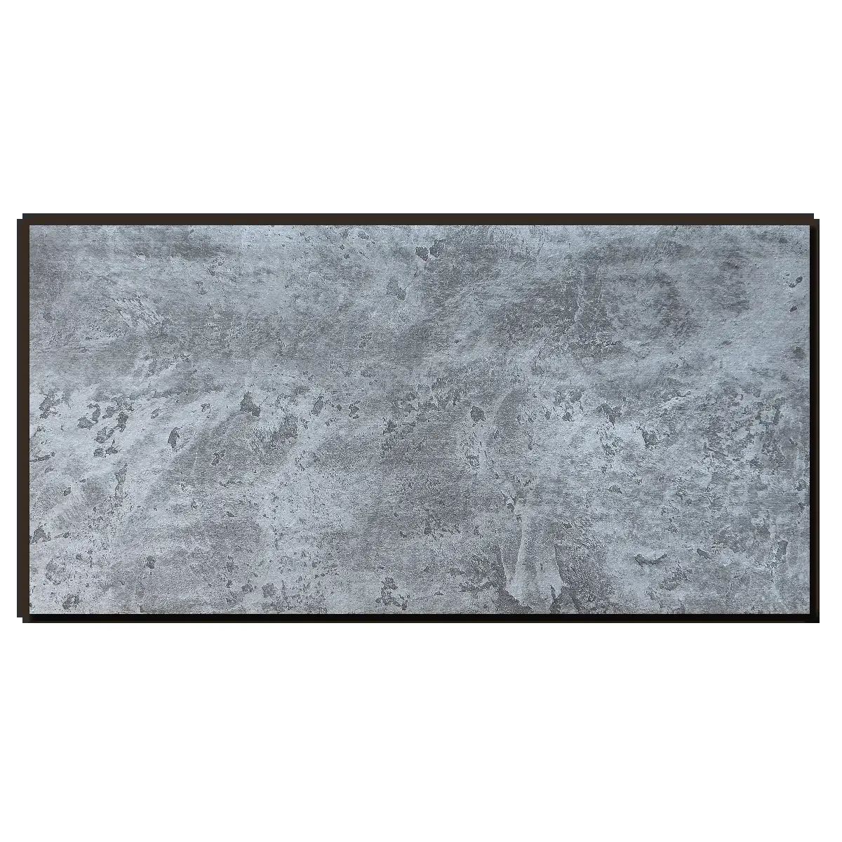 Painel de Parede 3D Efeito Concreto Cinza 120x50 cm