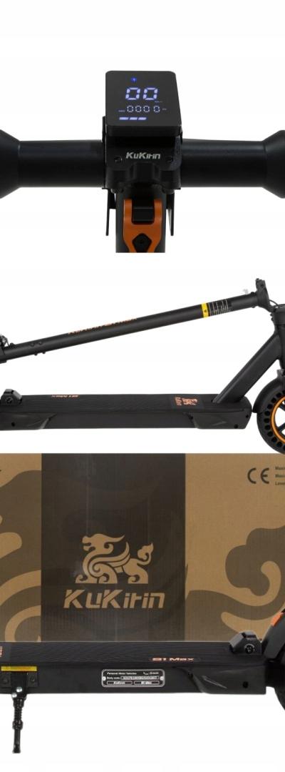 Patinete Elétrico KuKirin S1 Max — Dobrável 500W (até 40 km)