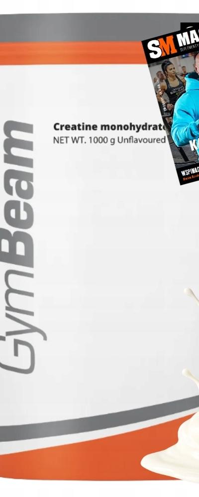 Creatina Monohidratada GymBeam — 1000 g