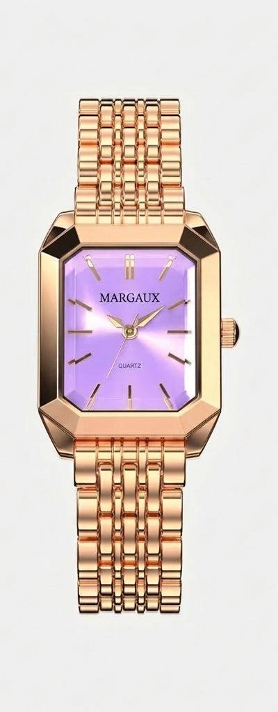 Tank Watch — Rose Gold